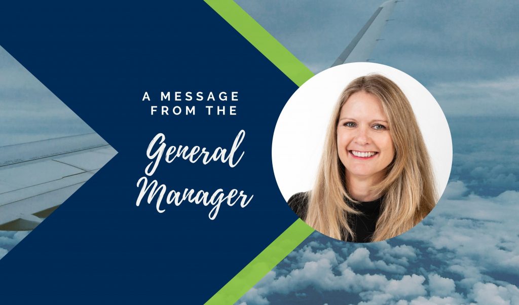 Message from the General Manager - Jill Brix